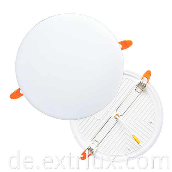 Recessed Round Plastic Panel Light